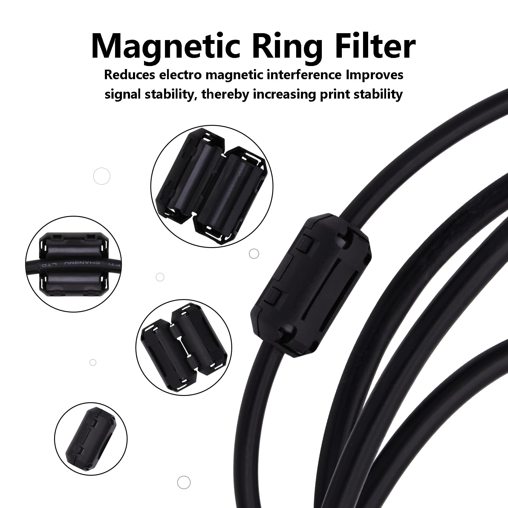 Amazon.co.jp: Bambu Lab X1/P1シリーズ用 78.4インチ 6ピン AMS HUB